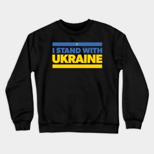 I STAND WITH UKRAINE Crewneck Sweatshirt